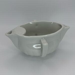 Vintage‎ Pillivuyt Sauce Fat Lean Separator Gravy Boat